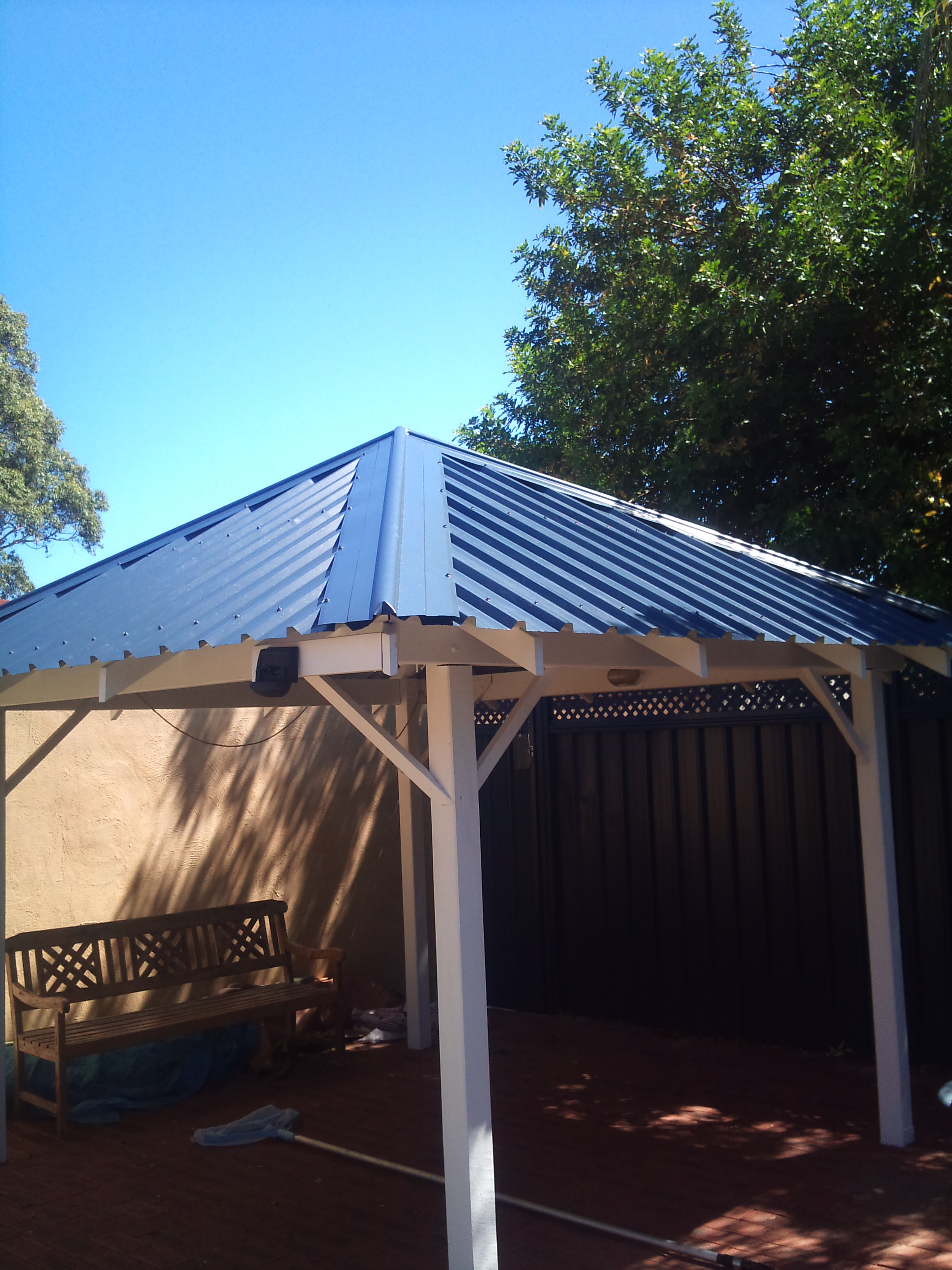 Blue Patio Cain Roofing Perth